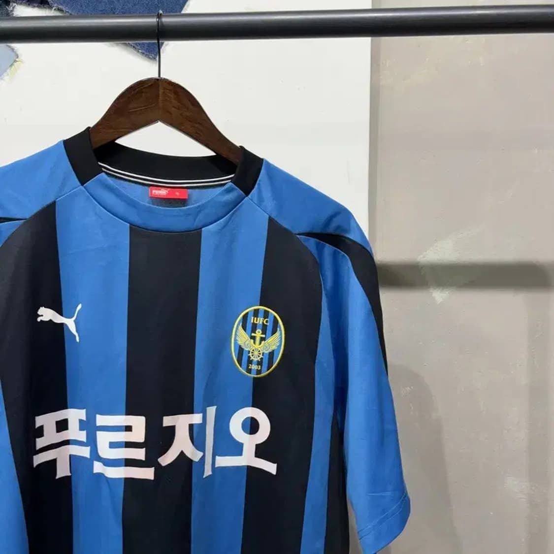 (105) 퓨마 인천 유나이티드 축구 푸르지오 유니폼 상품이미지3