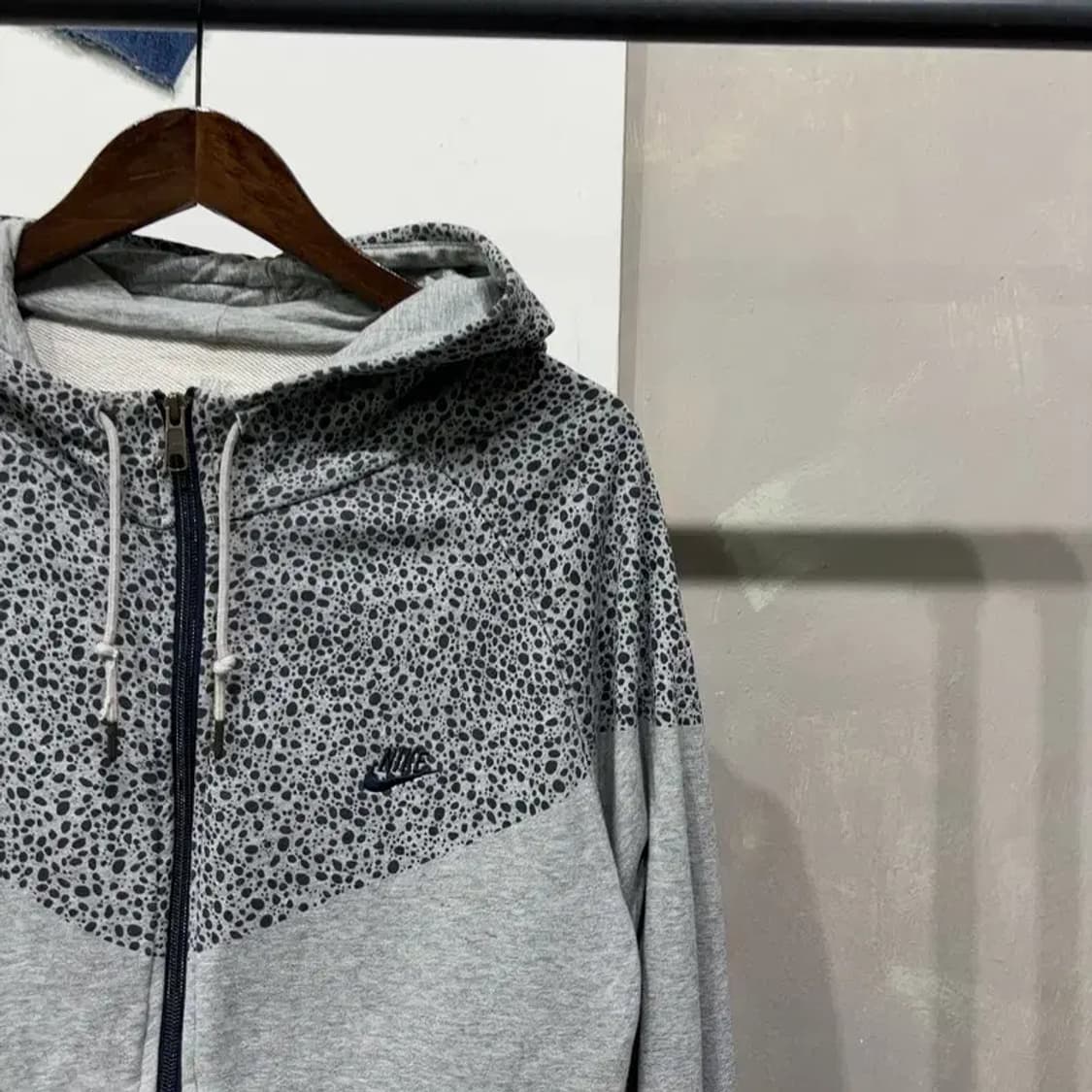 (95) 나이키 올드스쿨 빈티지 도트 후드집업 자켓 상품이미지3