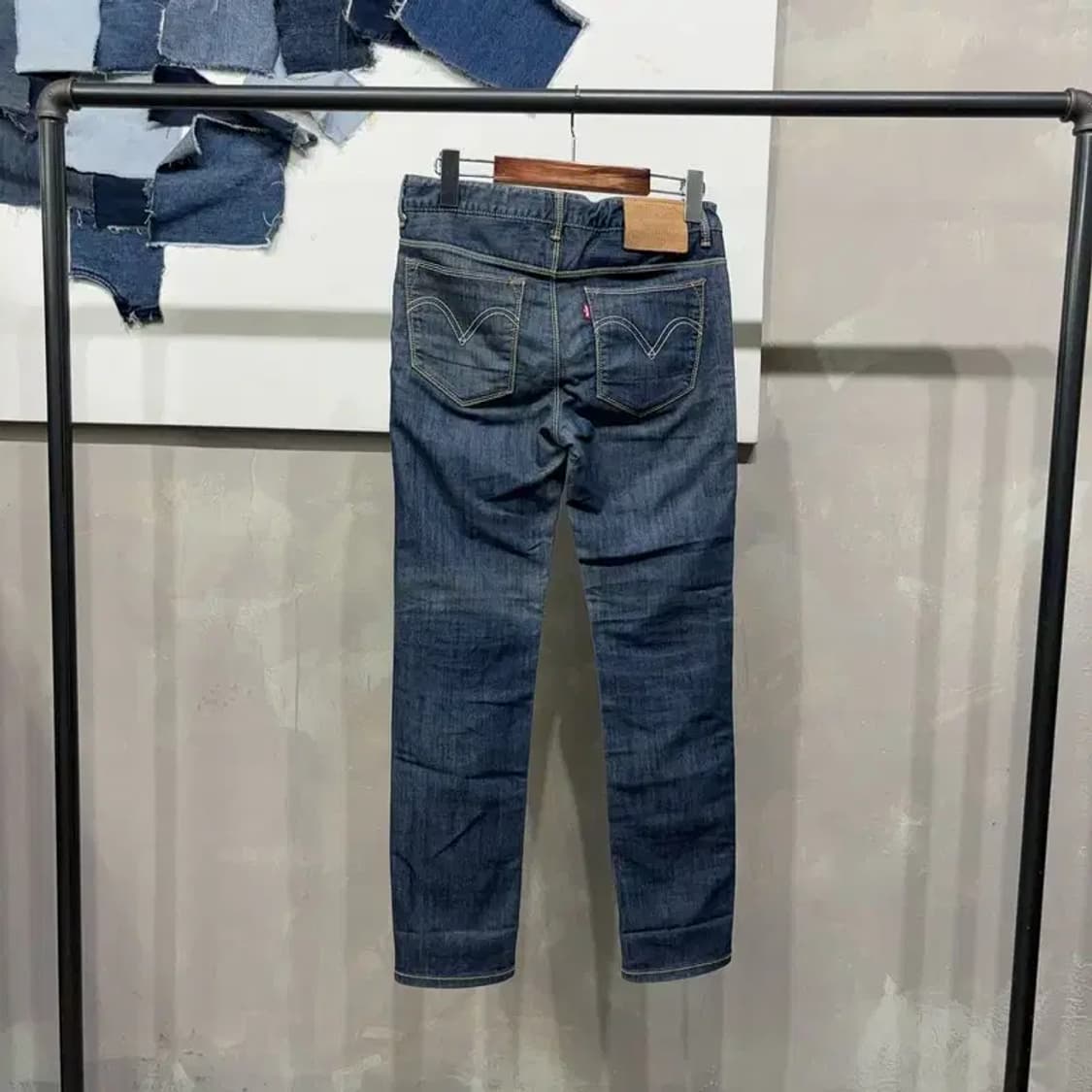 (26인치) 리바이스 여성 빈티지 워싱 청바지 데님팬츠 상품이미지3