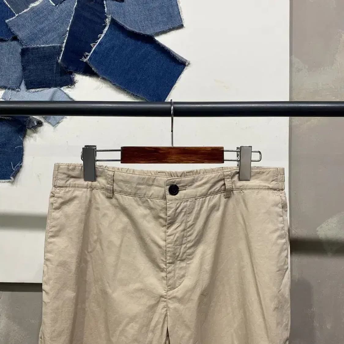 (32~34인치) 커스텀멜로우 밴딩 면바지 치노팬츠 상품이미지2