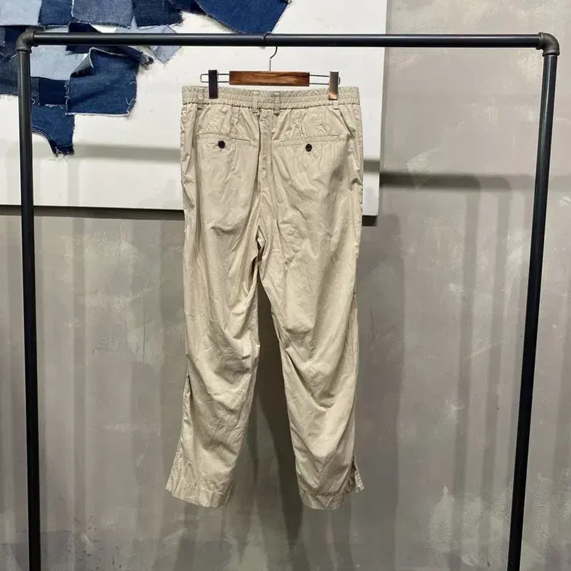 (32~34인치) 커스텀멜로우 밴딩 면바지 치노팬츠 상품이미지3