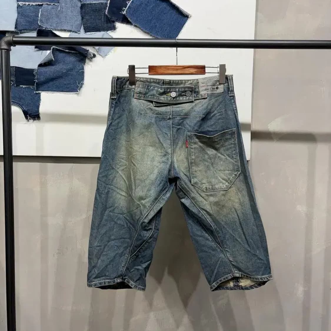 (28인치) 리바이스 빈티지 엔지니어드진 7부 청반바지 상품이미지3