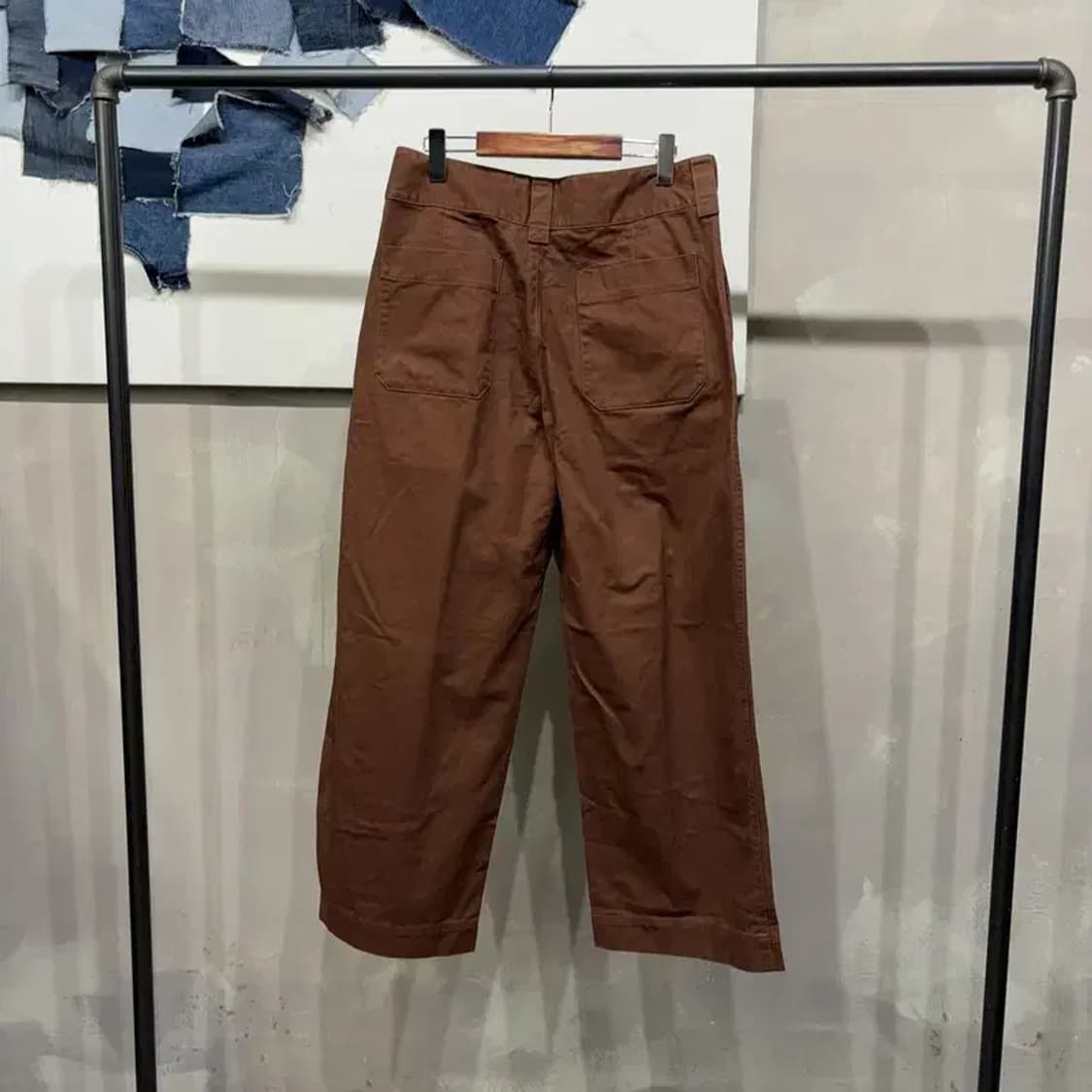 (32인치) 유니클로U 캐주얼 투턱 면바지 치노팬츠 상품이미지4