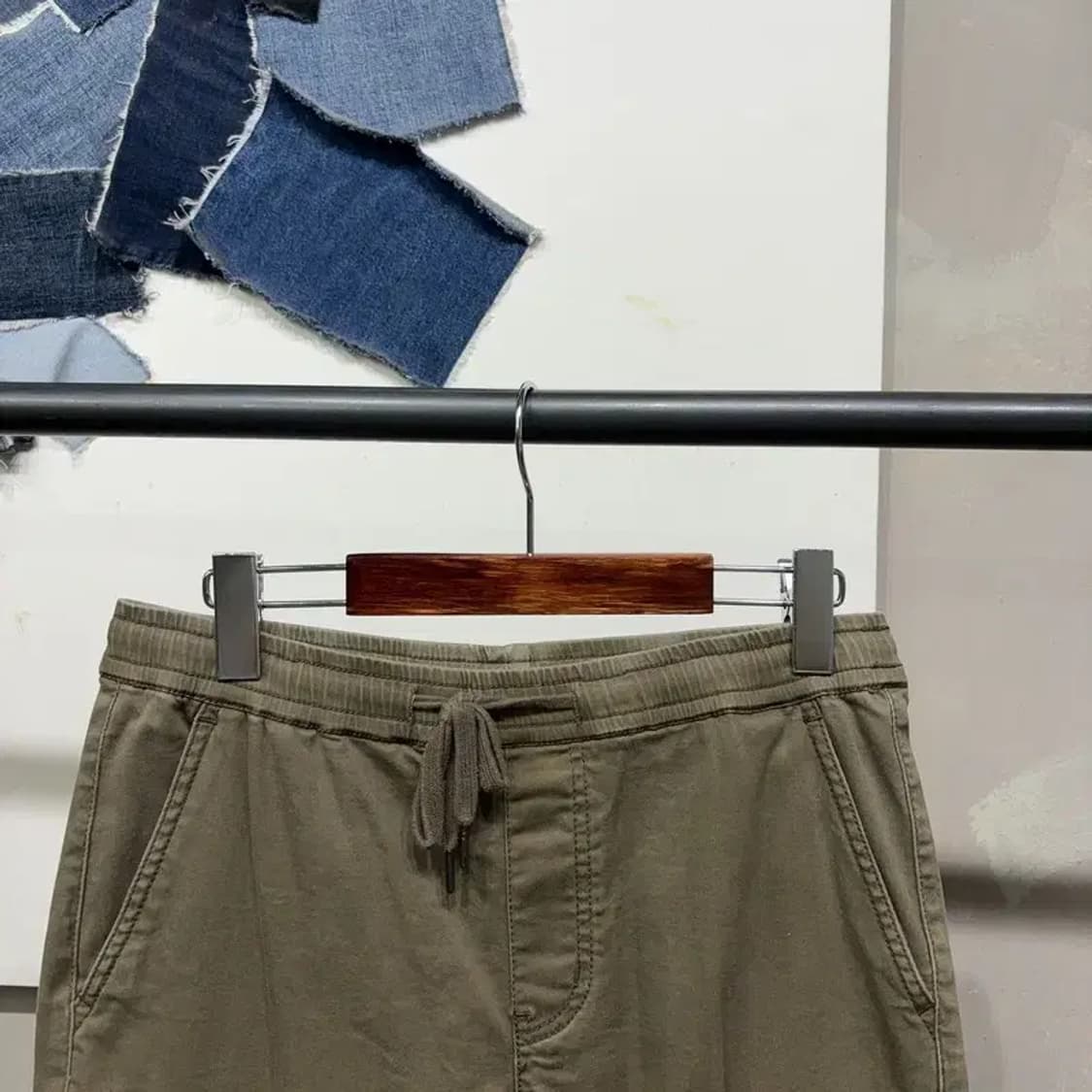 (30~32인치) 카이아크만 밀리터리 밴딩 카고 조거팬츠 바지 상품이미지4