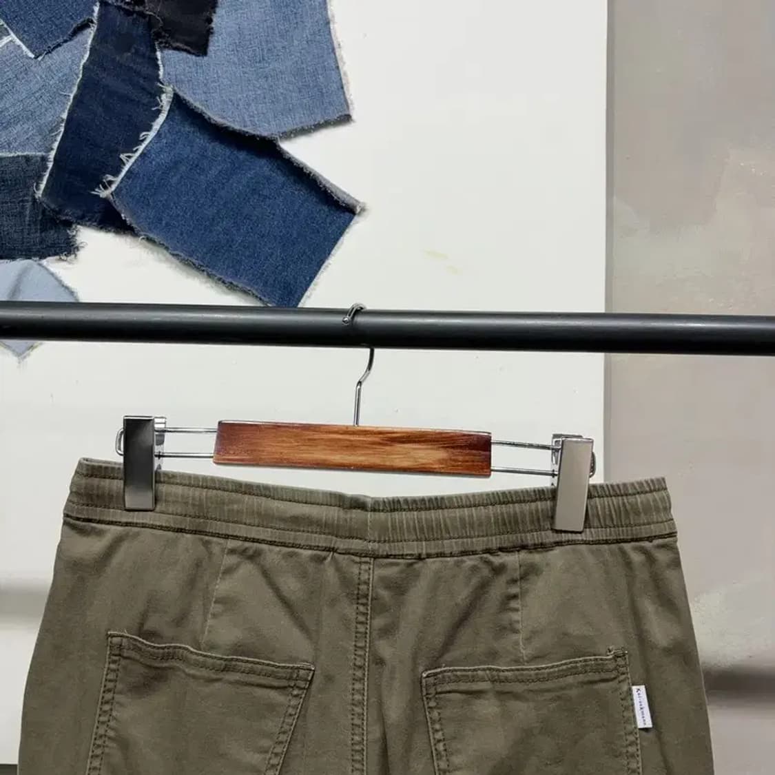 (30~32인치) 카이아크만 밀리터리 밴딩 카고 조거팬츠 바지 상품이미지5