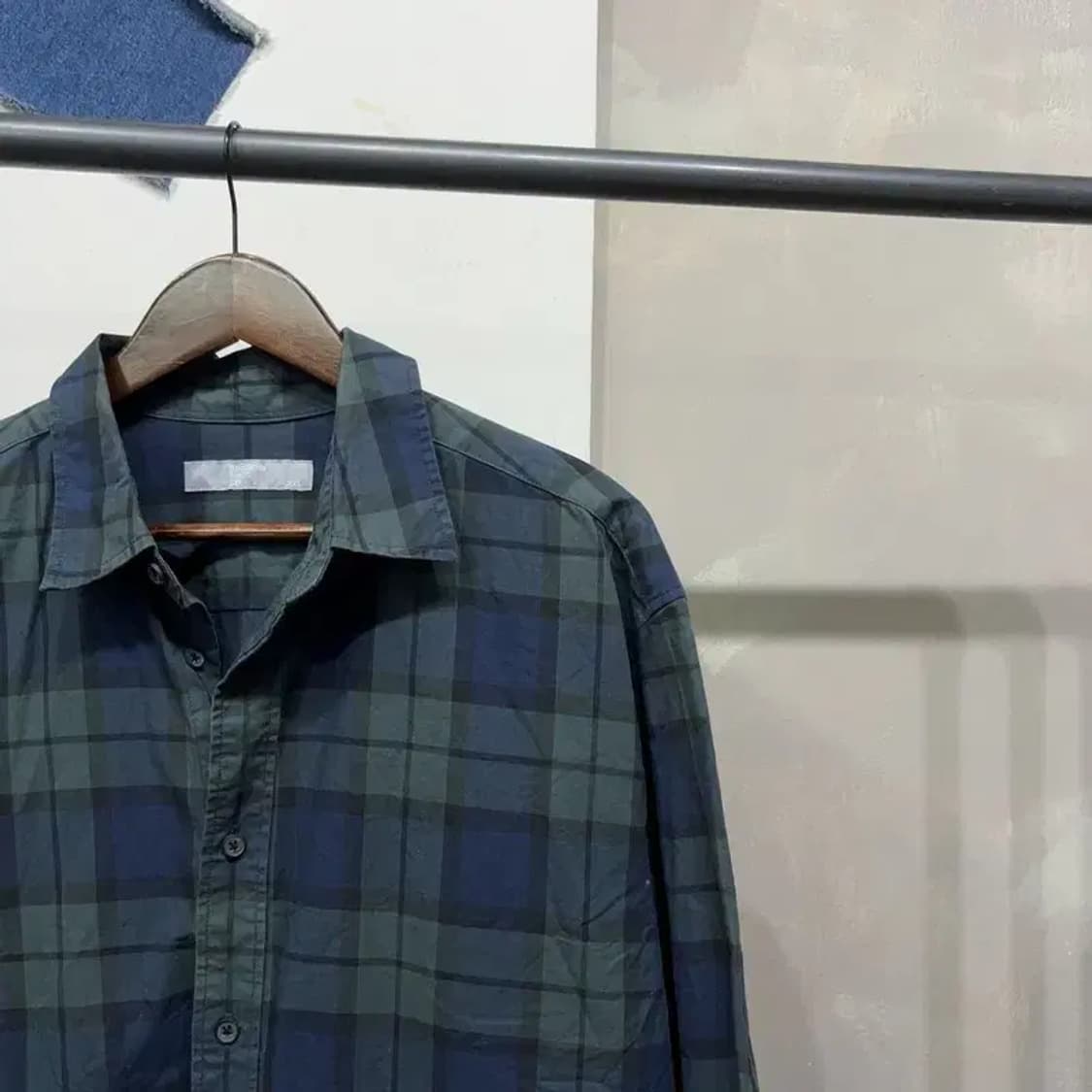 (110) 에잇세컨즈 캐주얼 체크셔츠 남방 상품이미지3