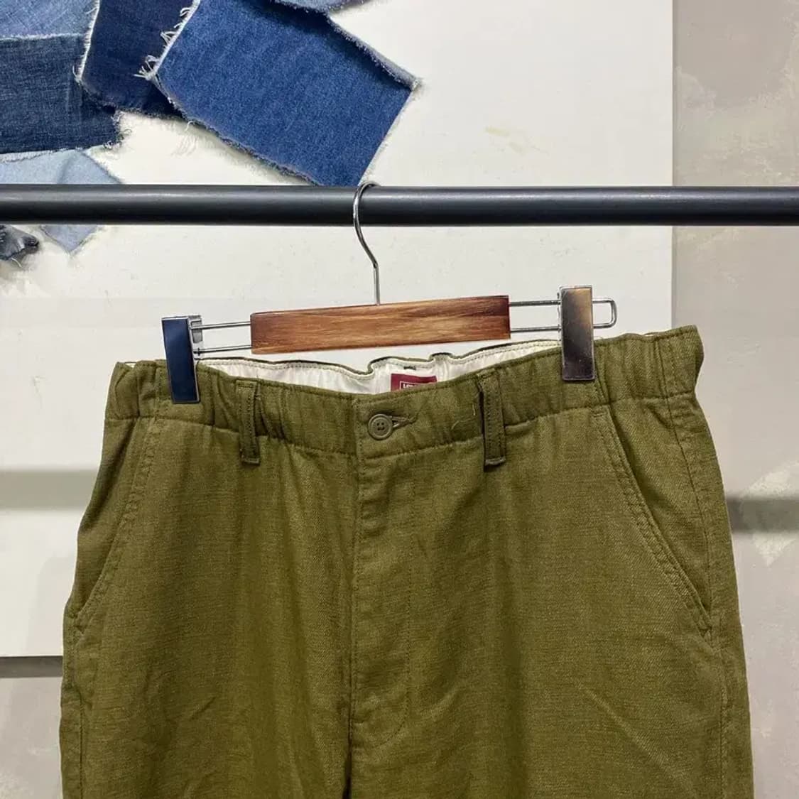 (32인치) 리바이스 아메카지 밴딩 치노팬츠 면바지 상품이미지2