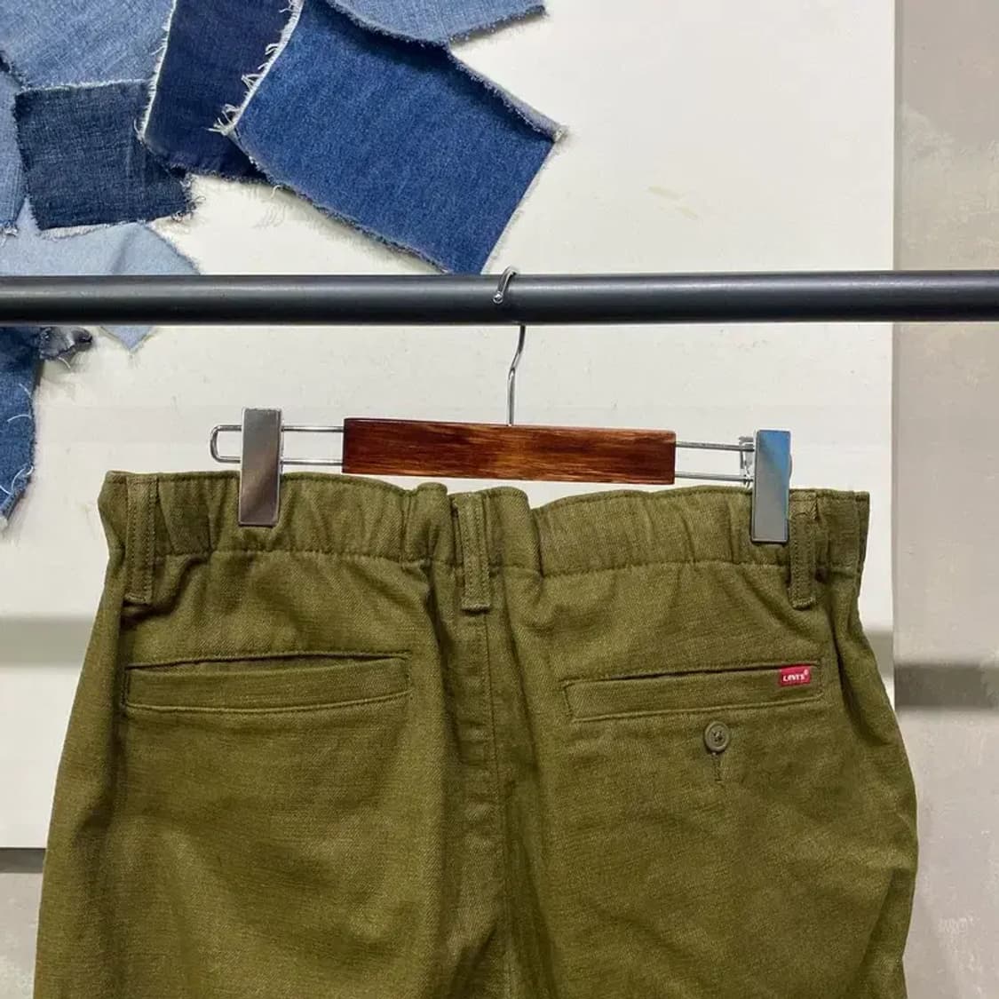 (32인치) 리바이스 아메카지 밴딩 치노팬츠 면바지 상품이미지4