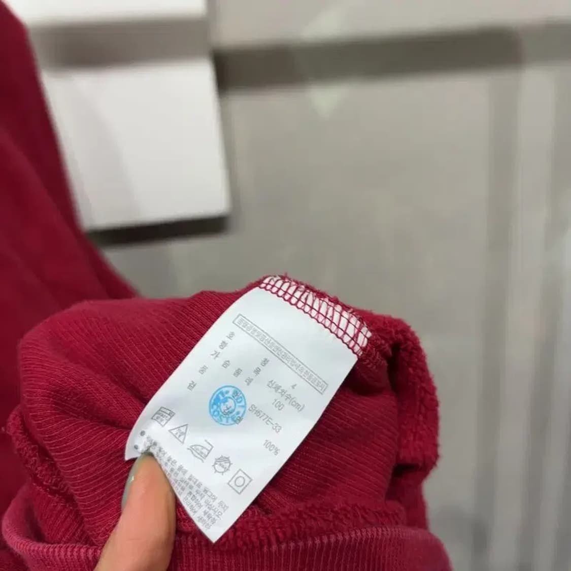 (100) 라코스테 캐주얼 자수 맨투맨 긴팔티 상품이미지5