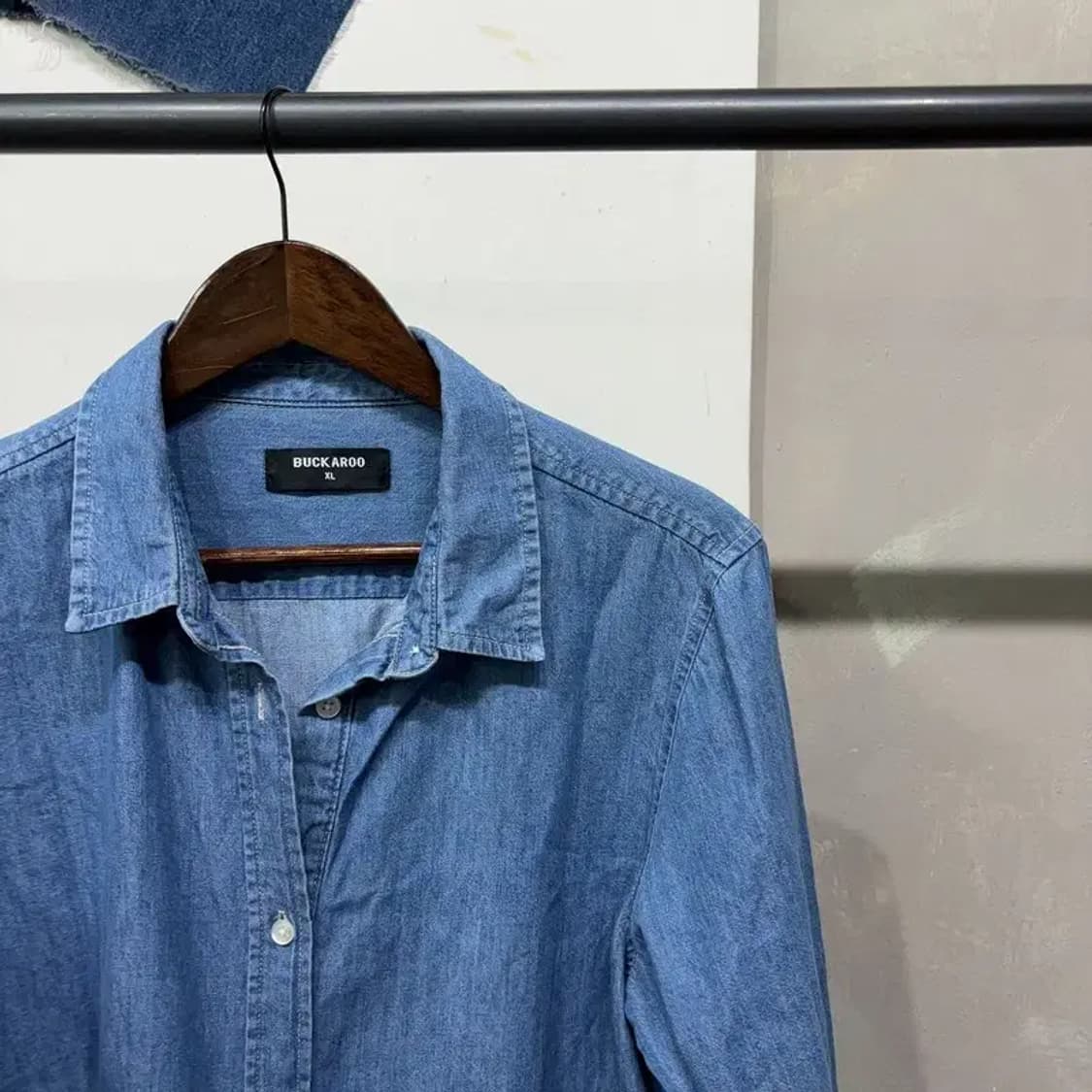 (105) 버커루 여성 캐주얼 데님 청셔츠 남방 상품이미지3