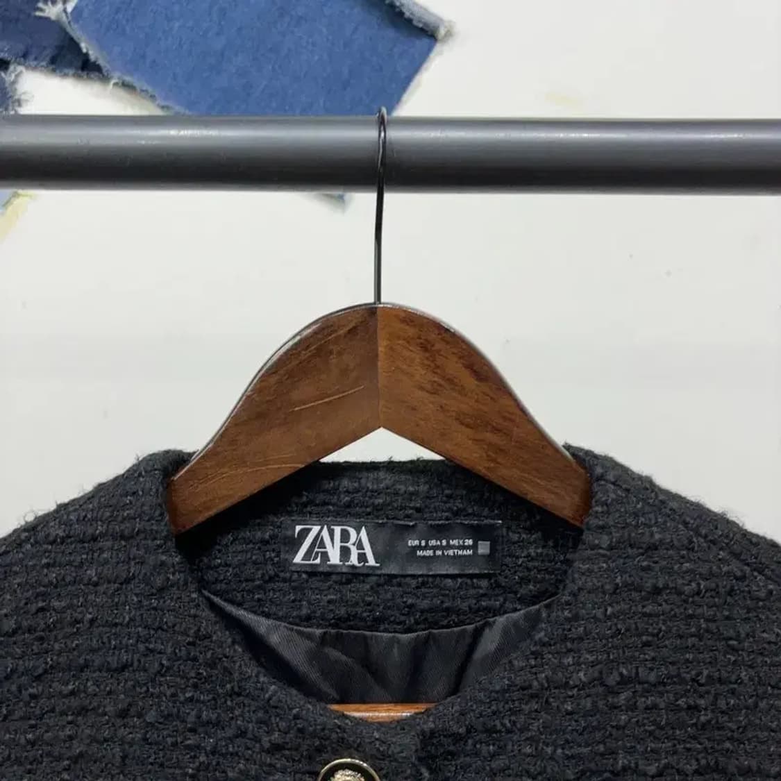 (90) 자라 ZARA 여성 캐주얼 트위드 자켓 상품이미지2