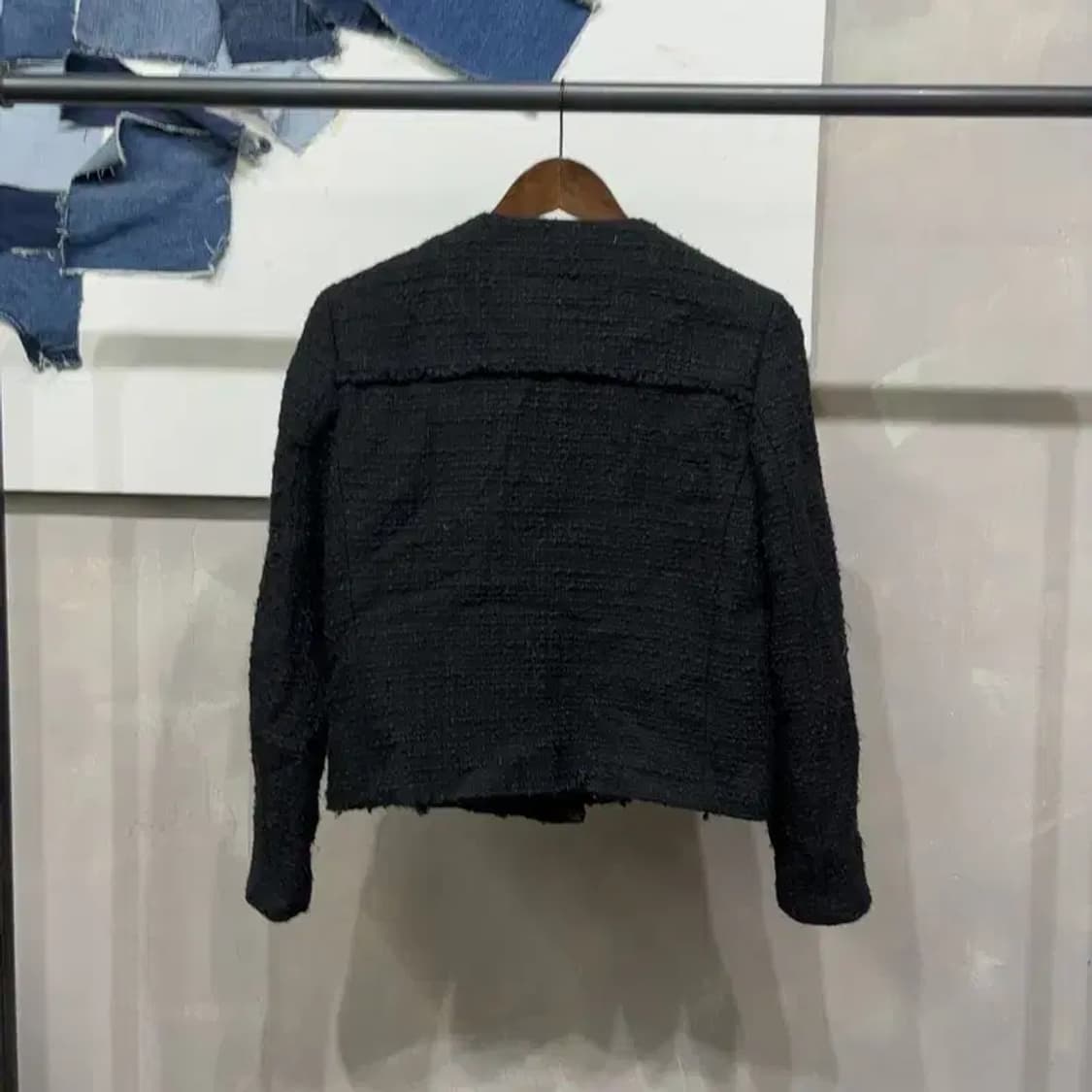 (90) 자라 ZARA 여성 캐주얼 트위드 자켓 상품이미지4