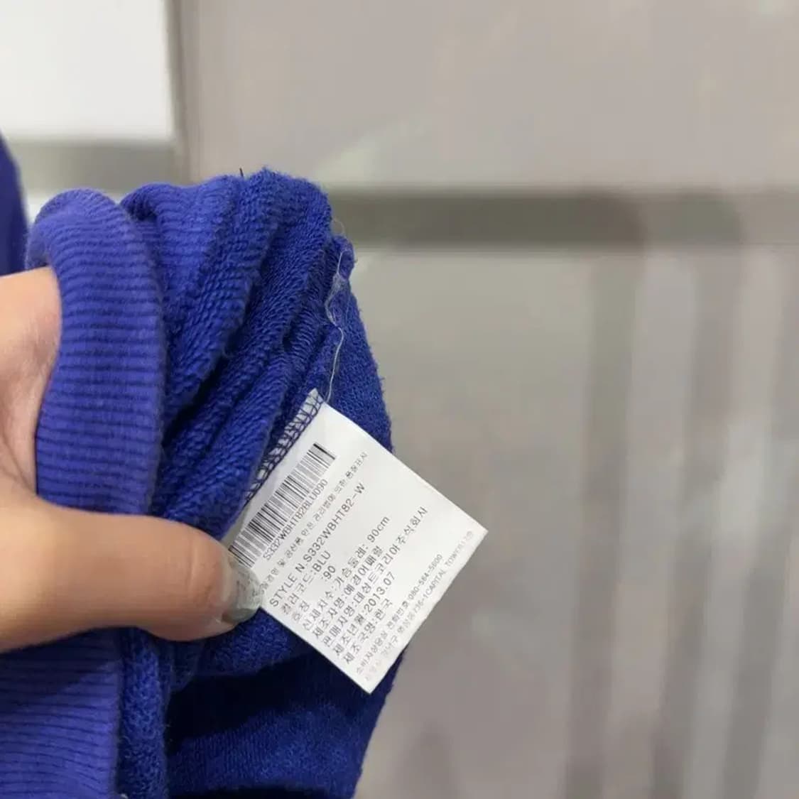(95) 데상트 여성 캐주얼 프린팅 맨투맨 긴팔 티 상품이미지5