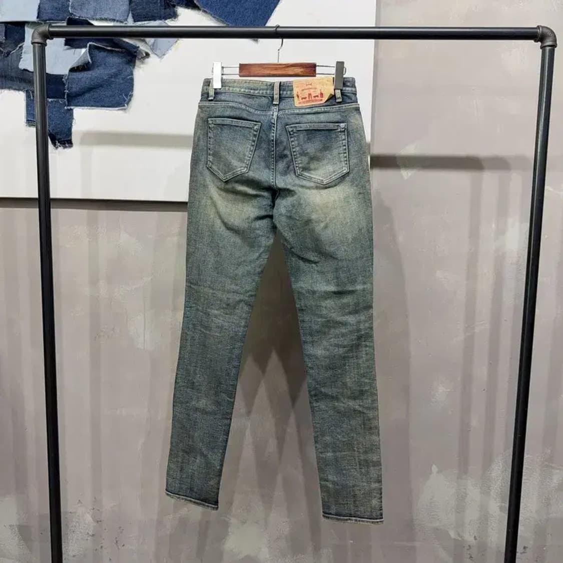 (28인치) 모드나인 캐주얼 스판 워싱 청바지 데님팬츠 상품이미지3