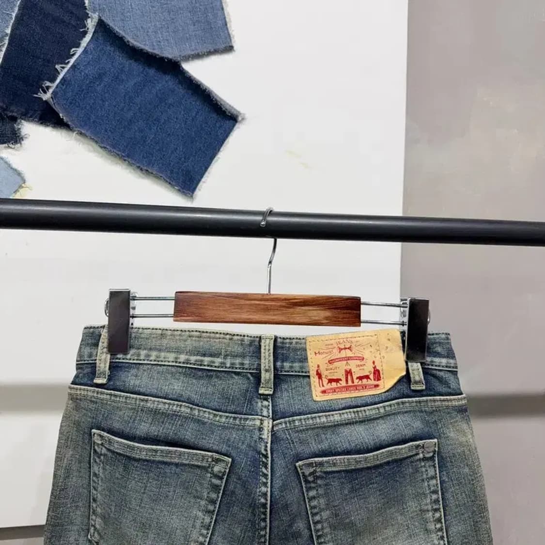 (28인치) 모드나인 캐주얼 스판 워싱 청바지 데님팬츠 상품이미지4