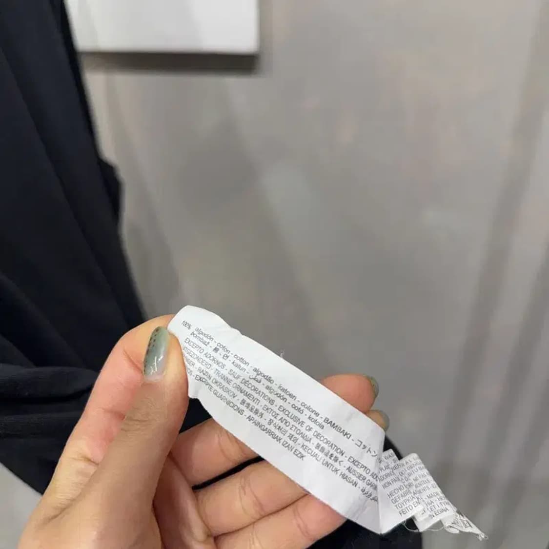 (105) 자라 ZARA 캐주얼 프린팅 롱슬리브 긴팔 티 상품이미지5