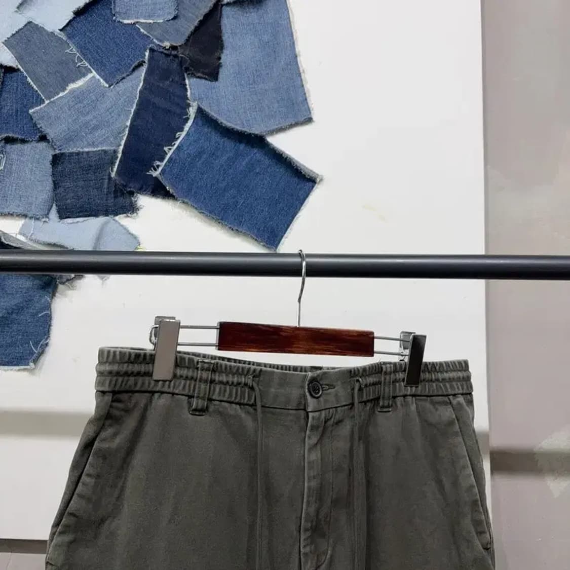 (32~34인치) 지오다노 캐주얼 밴딩 카고팬츠 바지 상품이미지2
