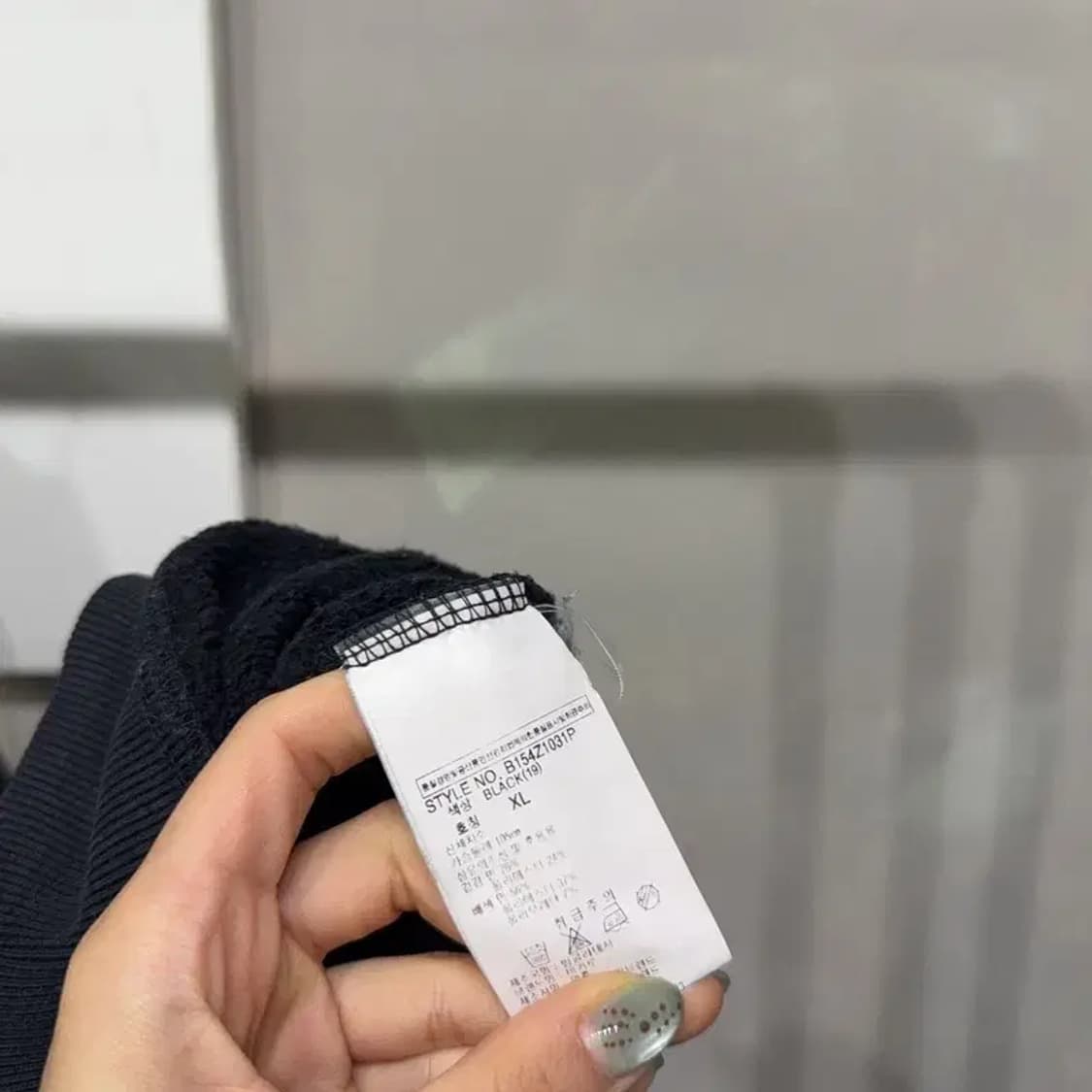 (105) 버커루 캐주얼 약기모 프린팅 맨투맨 긴팔 티 상품이미지6