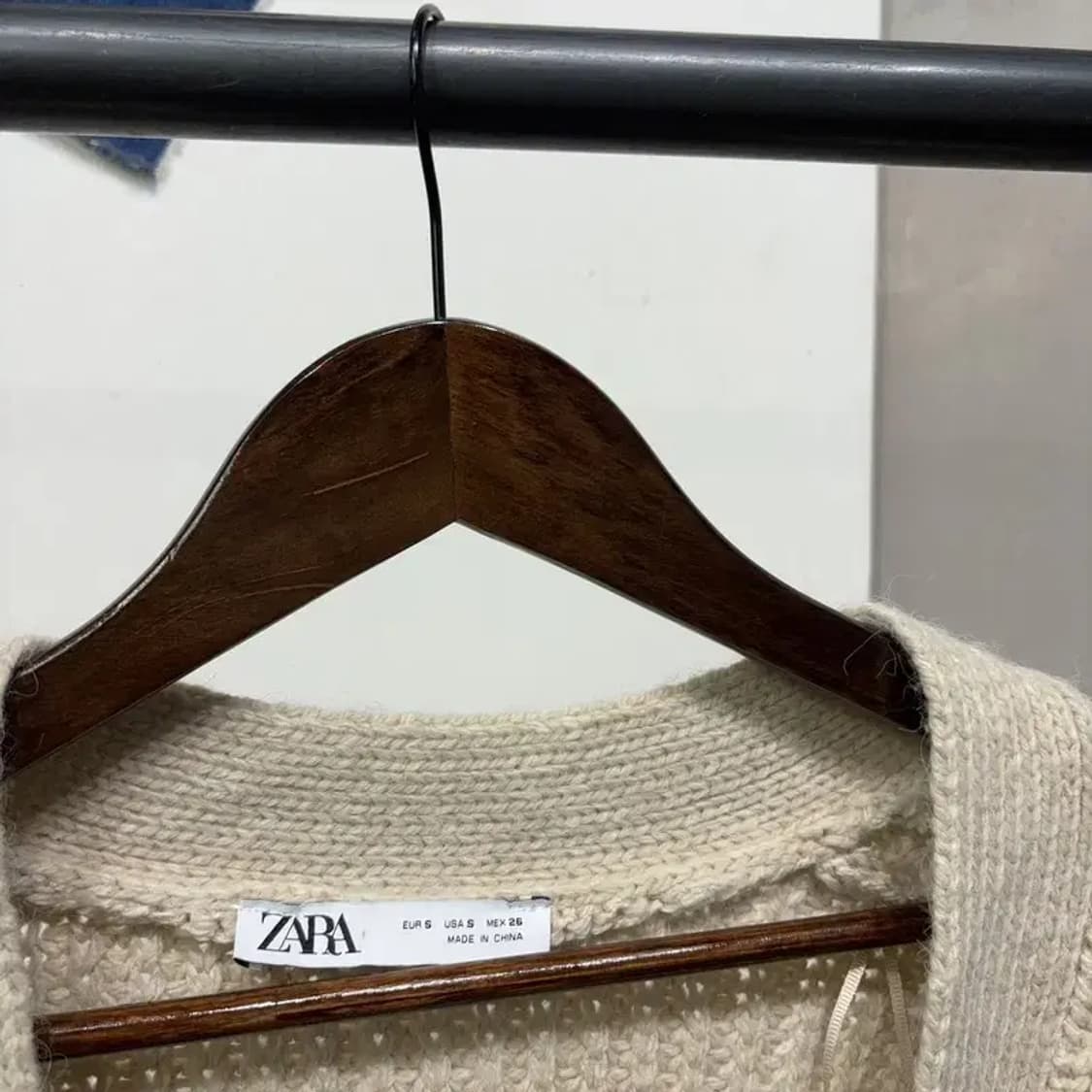 (95) 자라 ZARA 여성 캐주얼 타이 니트 가디건 상품이미지2