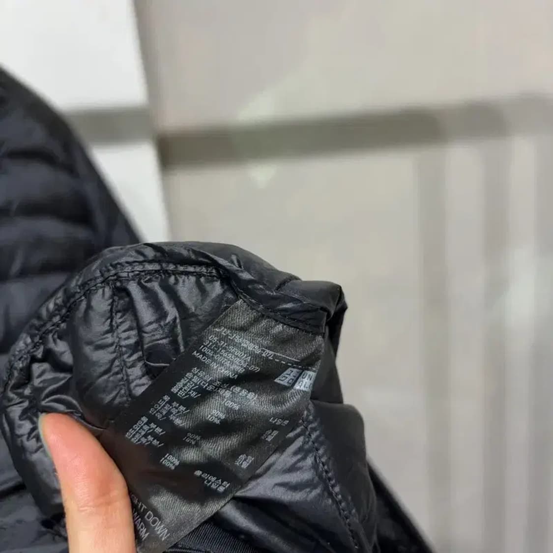 (100) 유니클로 캐주얼 경량 패딩 자켓 상품이미지5