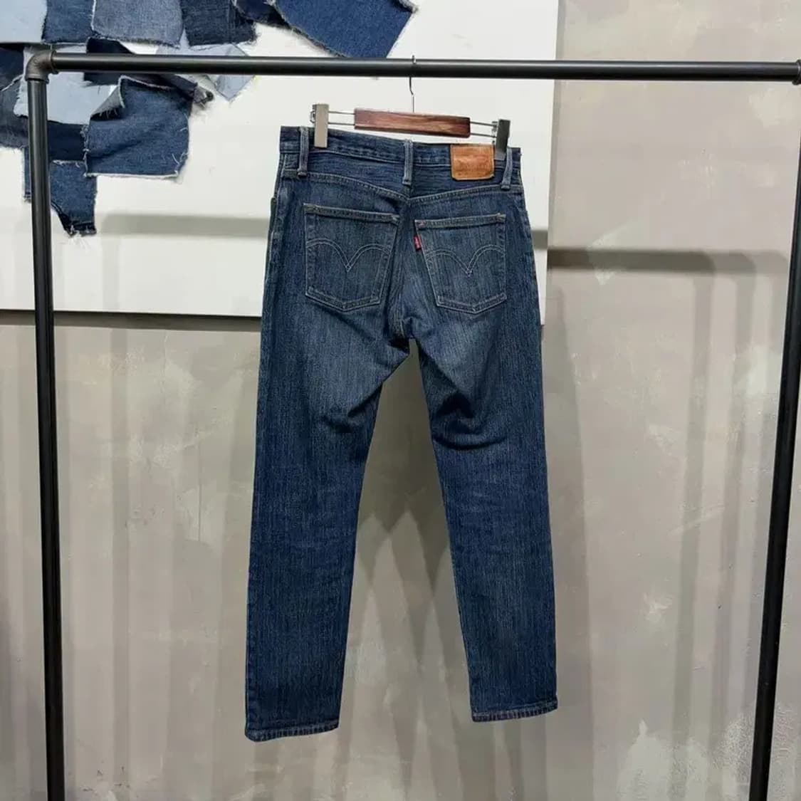 (26인치) 리바이스 501 여성 캐주얼 데님팬츠 청바지 상품이미지3
