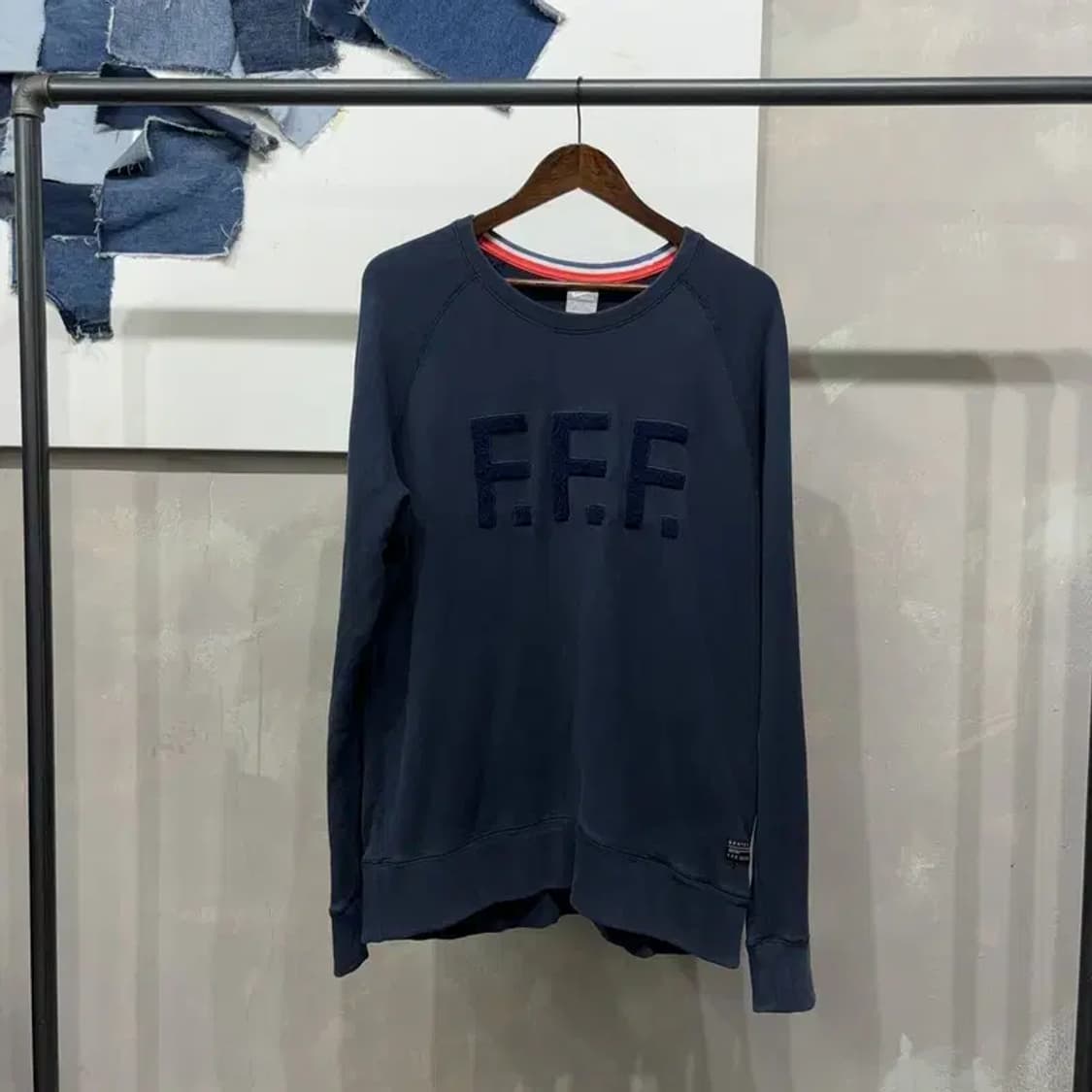 (110) 나이키 스트릿 FFF 프랑스 맨투맨 긴팔 티 상품이미지1