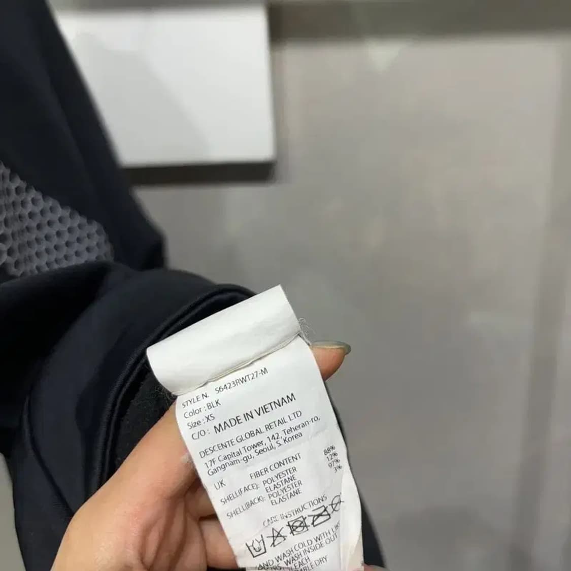 (95) 데상트 여성 런닝 스포츠 캐주얼 기능성 집업자켓 상품이미지5