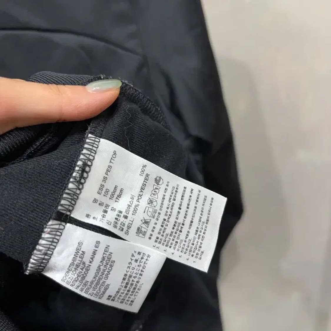(100) 아디다스 스포츠 캐주얼 자수 저지 집업 자켓 상품이미지5
