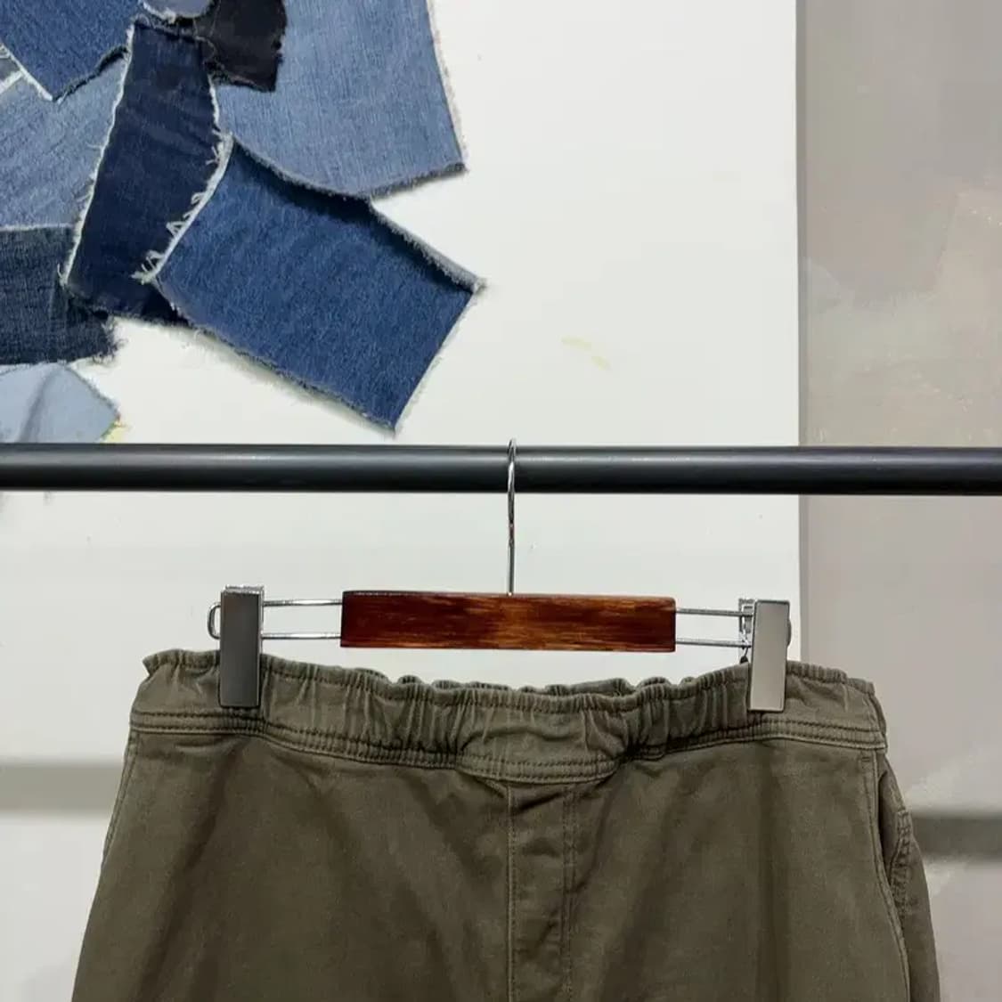 (36~38인치) 지프 빅사이즈 밴딩 카고 조거팬츠 바지 상품이미지2