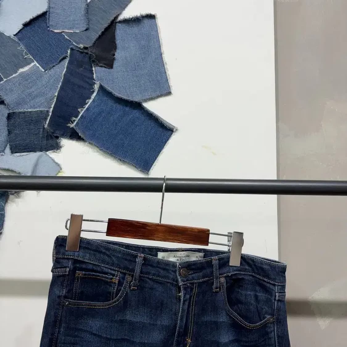 (29인치) 아베크롬비 캐주얼 스판 진청바지 데님팬츠 상품이미지2