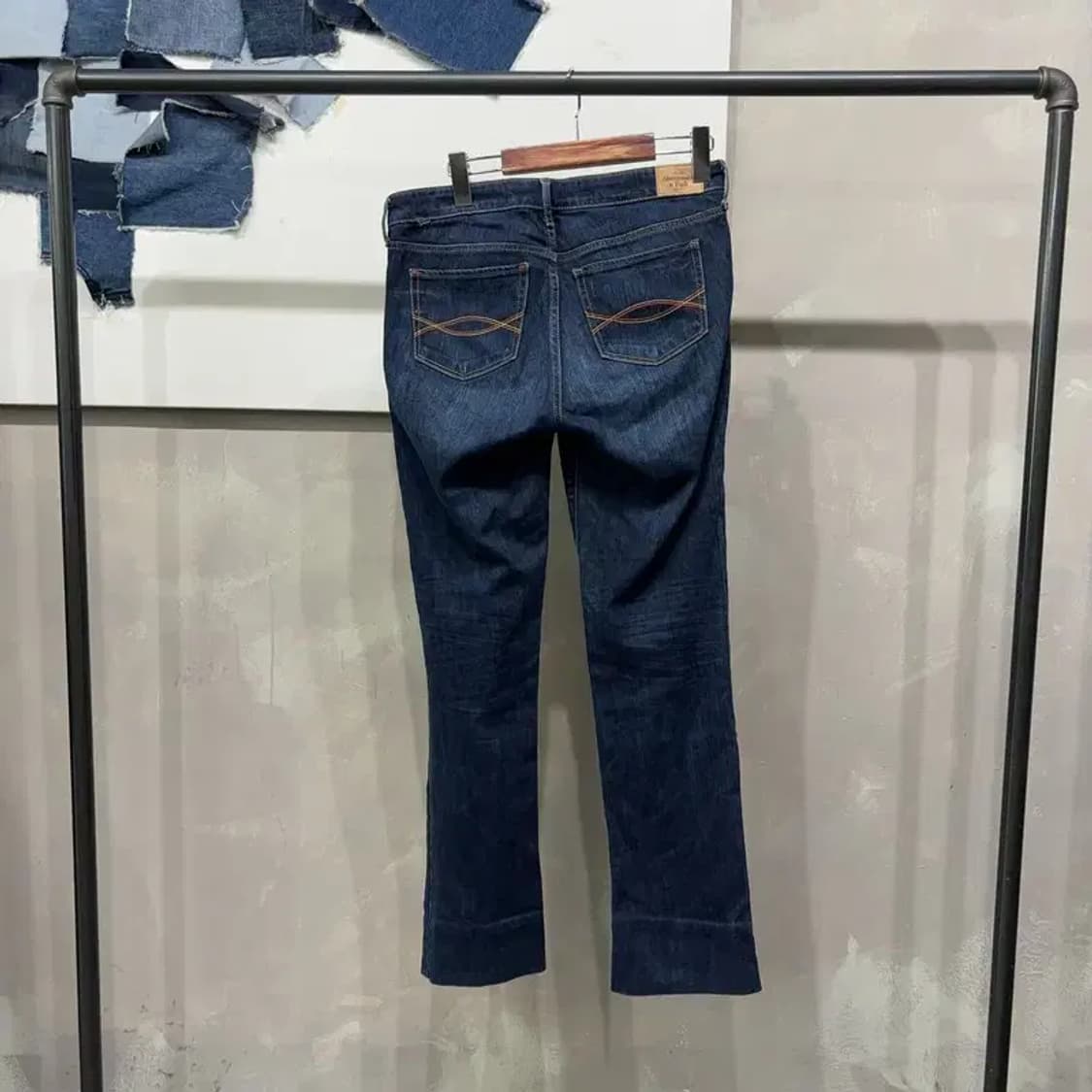 (29인치) 아베크롬비 캐주얼 스판 진청바지 데님팬츠 상품이미지3