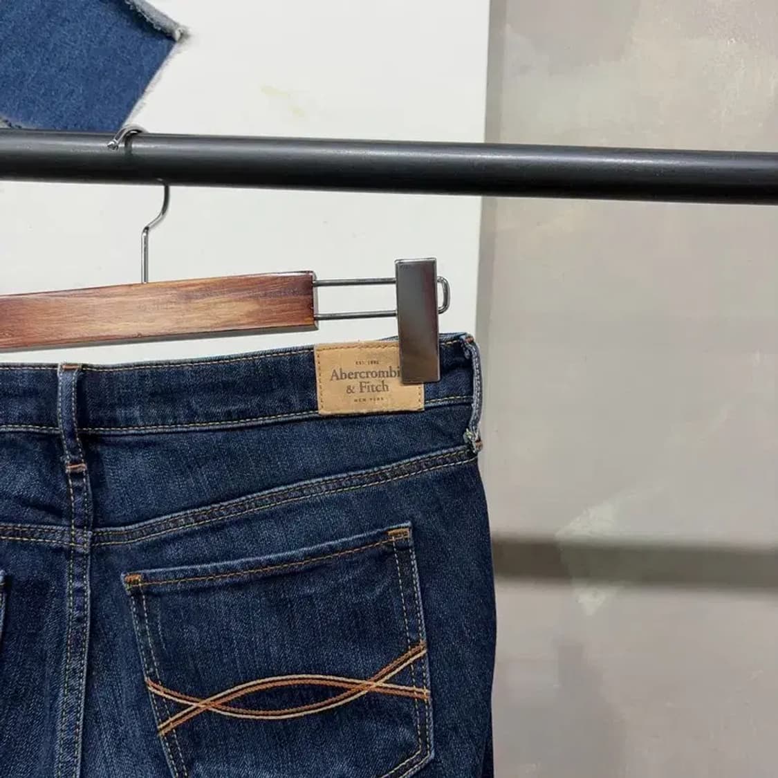 (29인치) 아베크롬비 캐주얼 스판 진청바지 데님팬츠 상품이미지4
