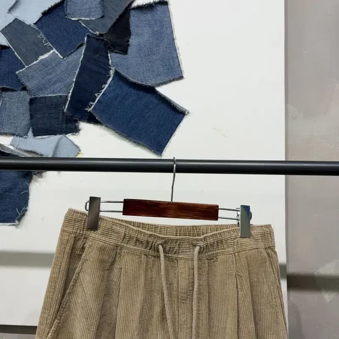 (30~32인치) 에잇세컨즈 캐주얼 골덴 코듀로이 밴딩 바지 팬츠 상품이미지2