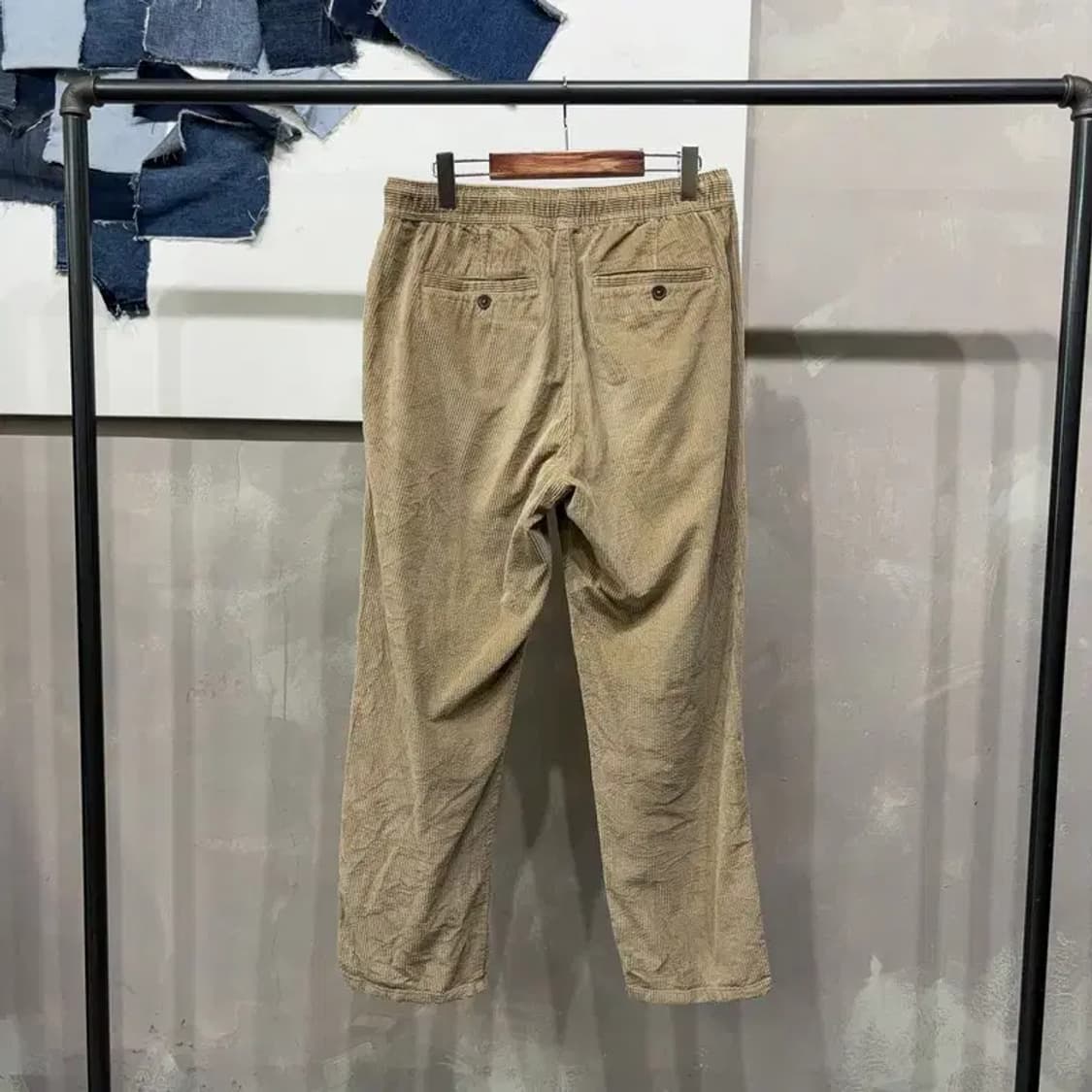 (30~32인치) 에잇세컨즈 캐주얼 골덴 코듀로이 밴딩 바지 팬츠 상품이미지3