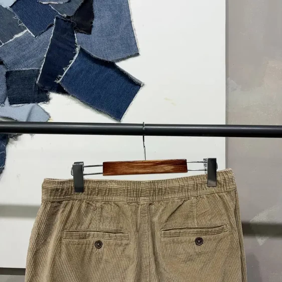 (30~32인치) 에잇세컨즈 캐주얼 골덴 코듀로이 밴딩 바지 팬츠 상품이미지4