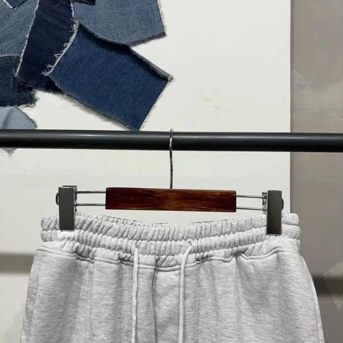 (28~30인치) 코드그라피 캐주얼 스트릿 밴딩 기모 조거팬츠 운동바지 상품이미지2