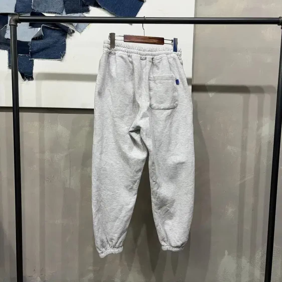 (28~30인치) 코드그라피 캐주얼 스트릿 밴딩 기모 조거팬츠 운동바지 상품이미지4