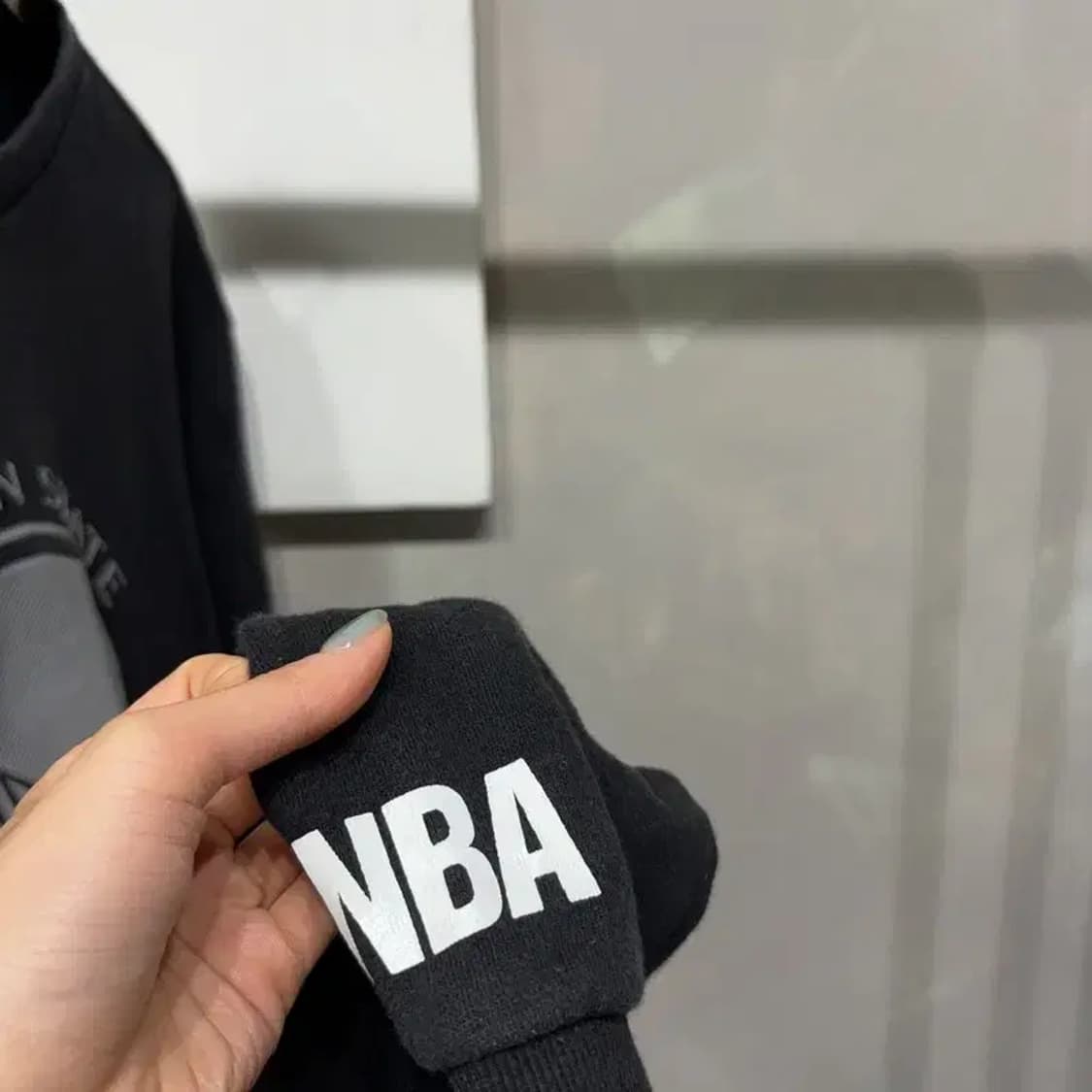 (100) NBA 골든스테이트 농구 스포츠 프린팅 맨투맨 긴팔 티 상품이미지4