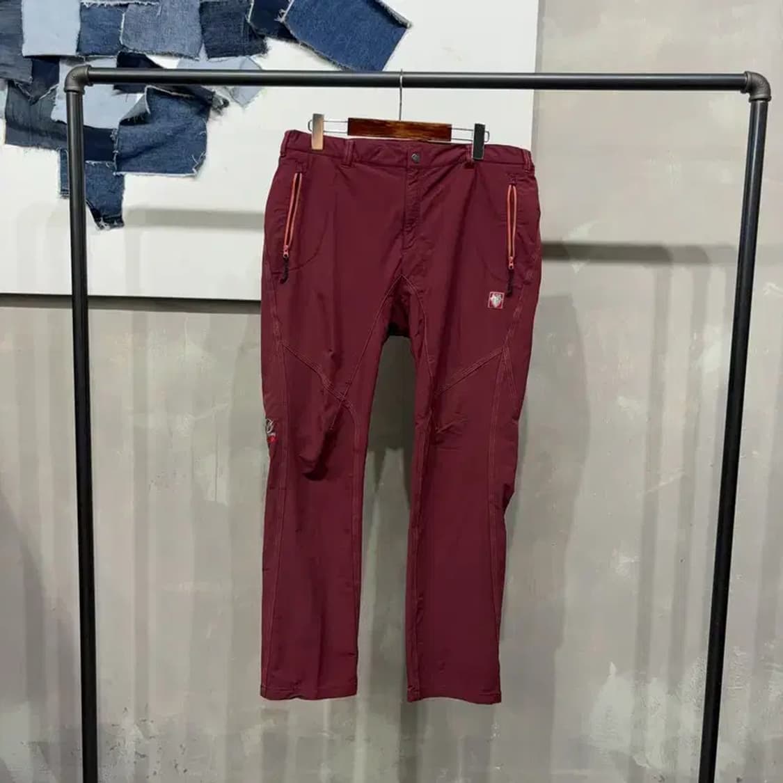(32~33인치) 블랙야크 등산 아웃도어 밴딩 팬츠 바지 상품이미지1