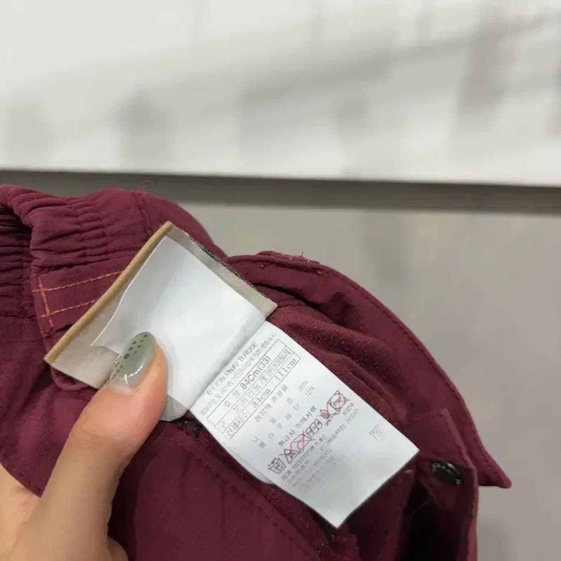 (32~33인치) 블랙야크 등산 아웃도어 밴딩 팬츠 바지 상품이미지7