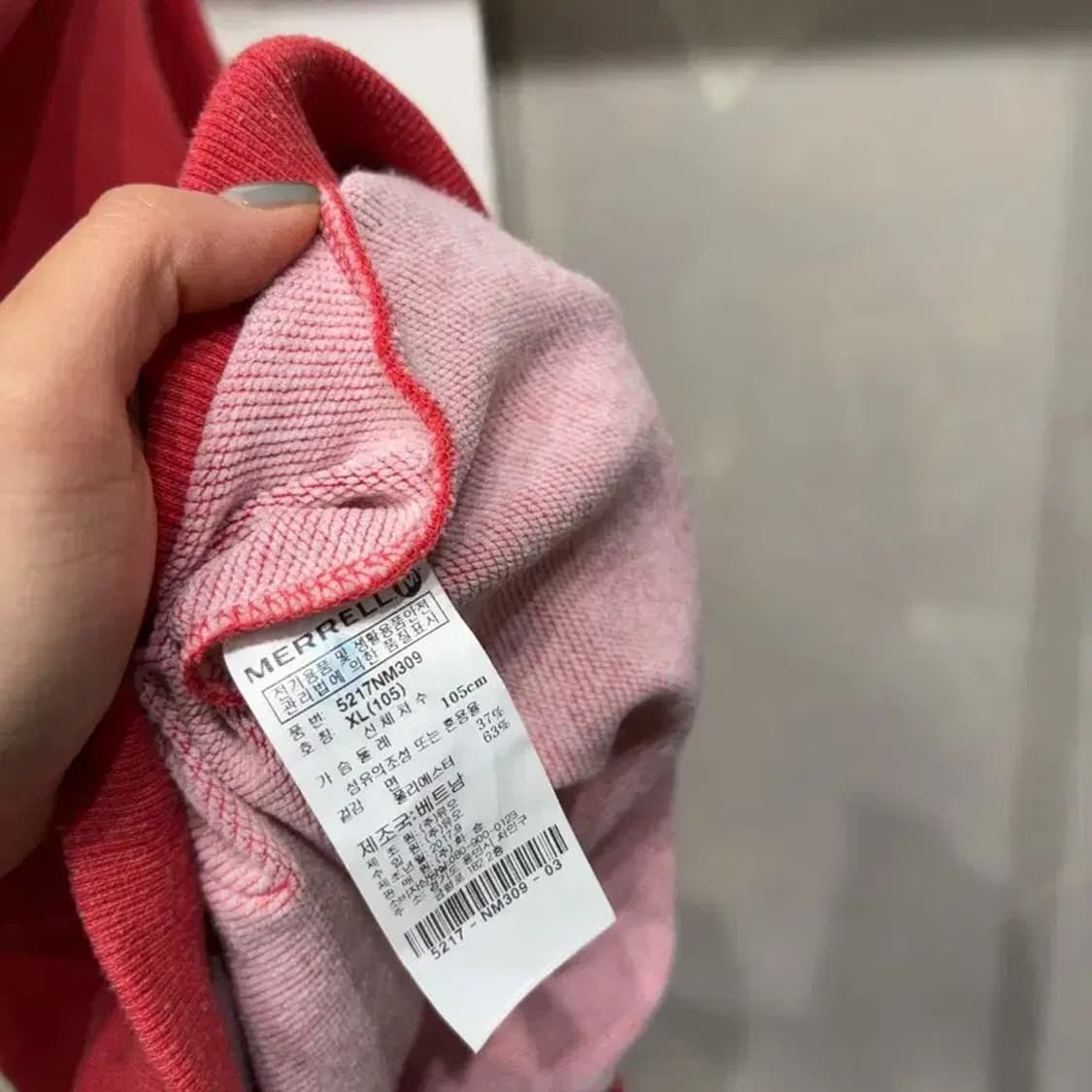 (105) 머렐 등산 아웃도어 로고 후드티 상품이미지5
