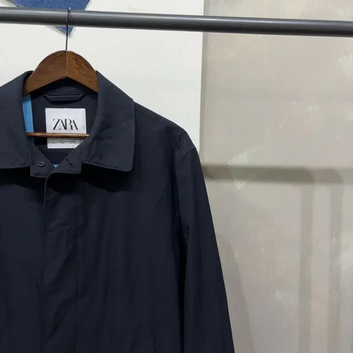 (105) 자라 ZARA 캐주얼 클래식 네이비 맥코트 상품이미지3