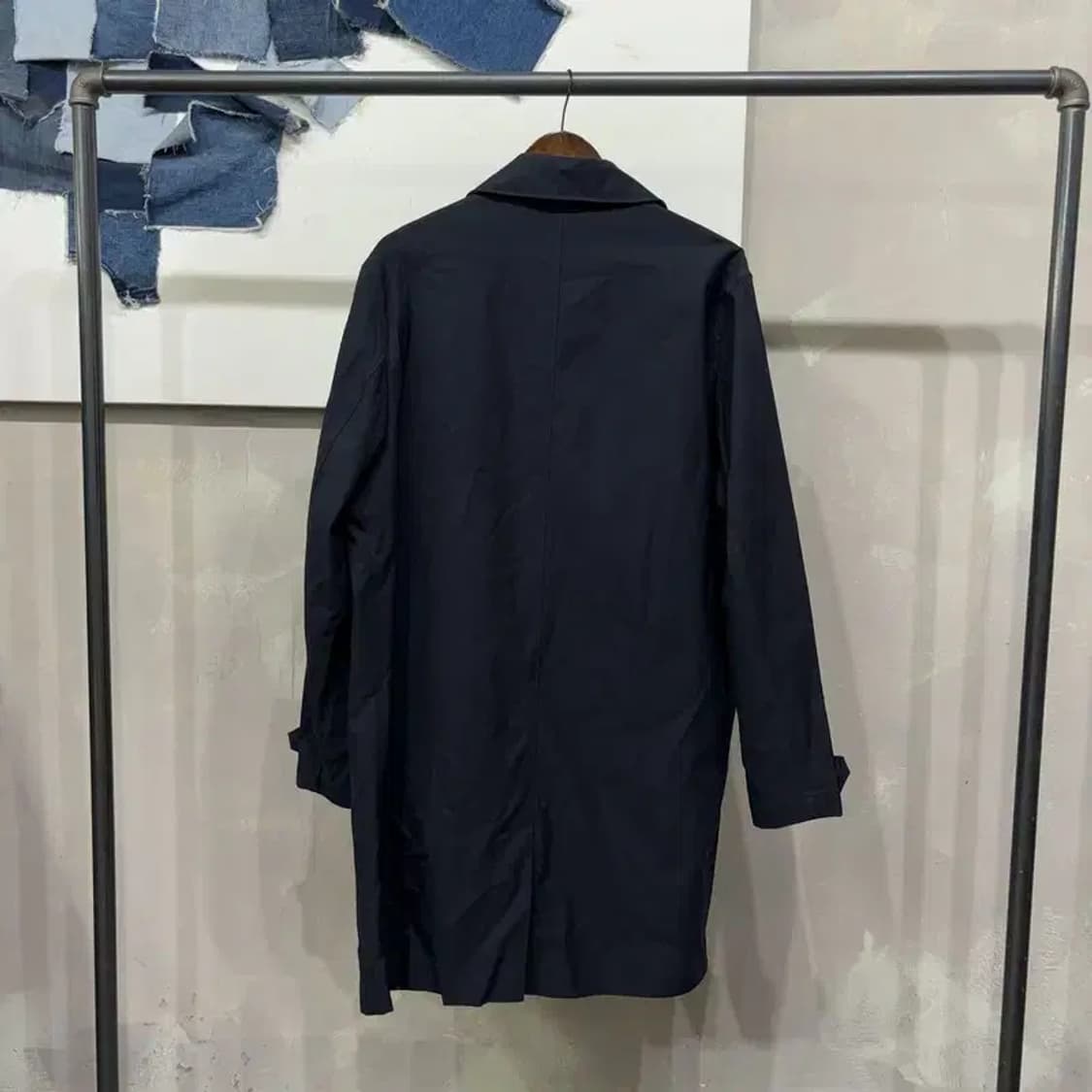 (105) 자라 ZARA 캐주얼 클래식 네이비 맥코트 상품이미지4