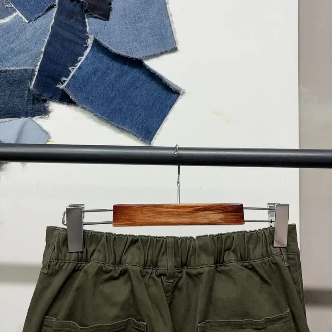 (28~30인치) 콜롬비아 유니버시티 밴딩 카고팬츠 바지 상품이미지5