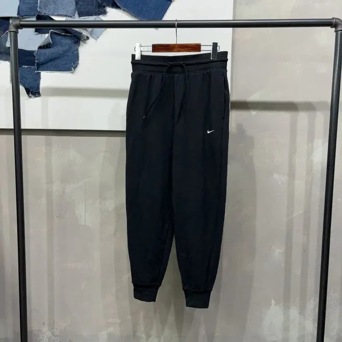 (25~27인치) 나이키 여성 드라이핏 밴딩 조거팬츠 운동바지 상품이미지1