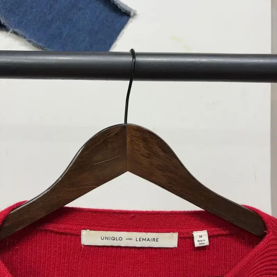 (95) 유니클로 르메르 여성 보트넥 7부 니트 상품이미지2