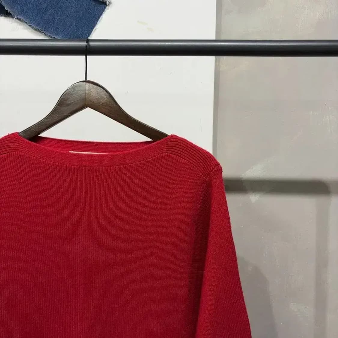 (95) 유니클로 르메르 여성 보트넥 7부 니트 상품이미지3