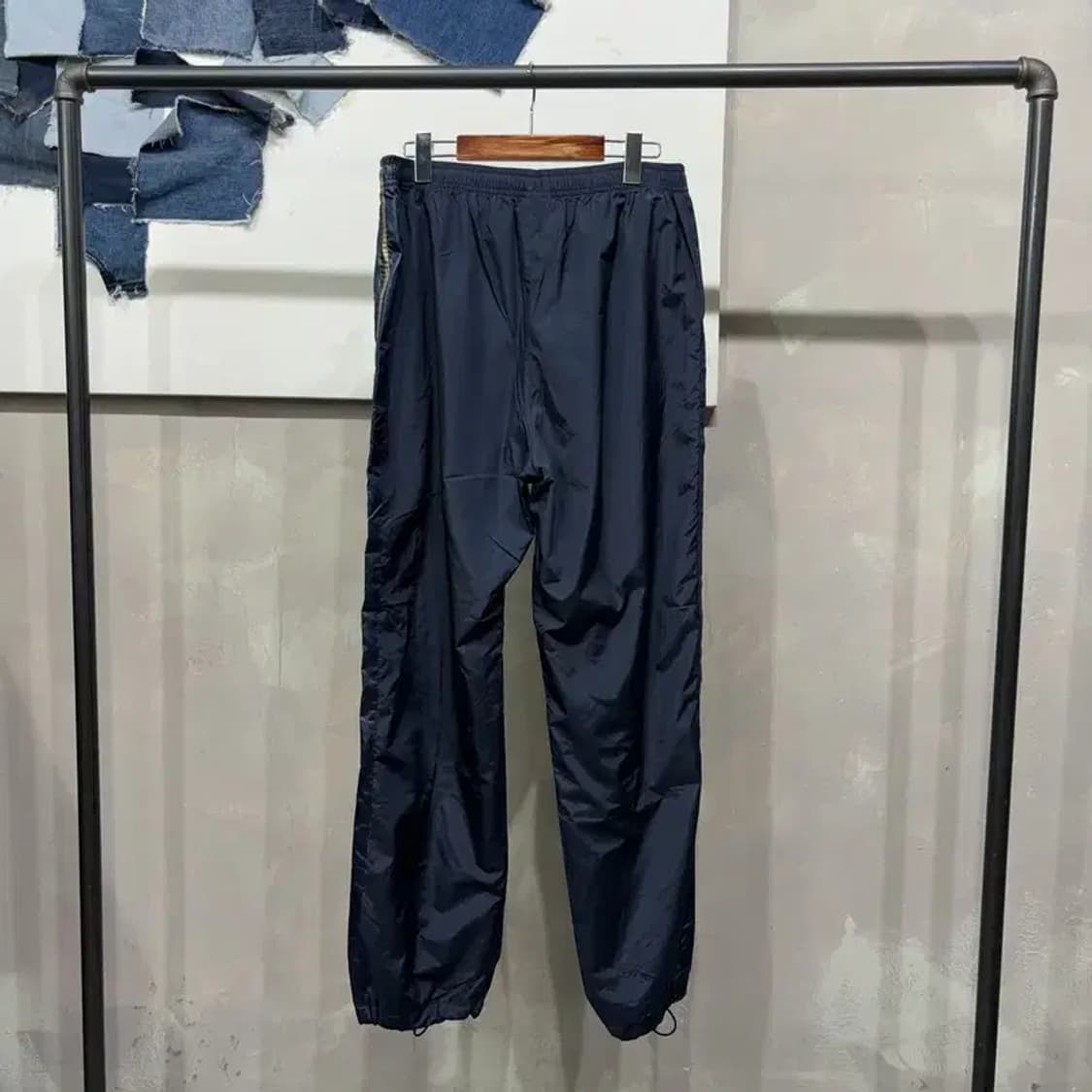 (32~34인치) 리복 올드스쿨 밴딩 트레이닝팬츠 운동바지 상품이미지3