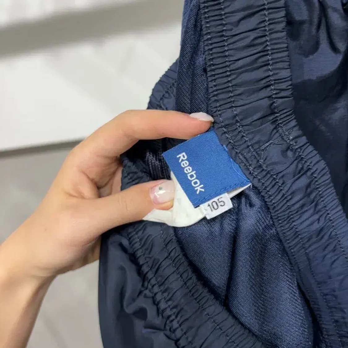 (32~34인치) 리복 올드스쿨 밴딩 트레이닝팬츠 운동바지 상품이미지5