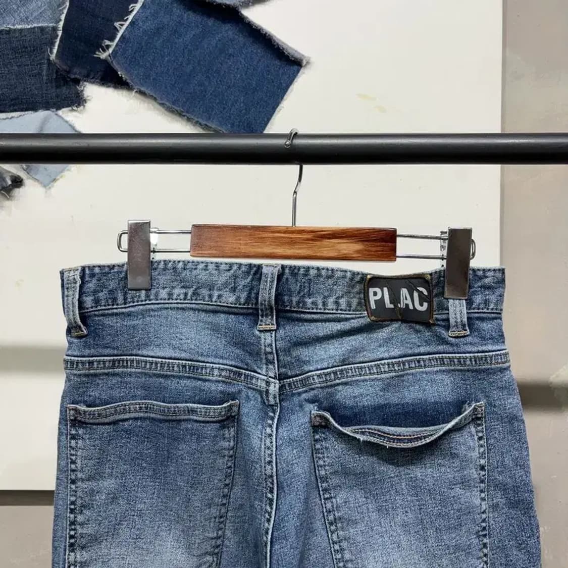 (30인치) 플랙진 캐주얼 스트릿 스판 청바지 데님팬츠 상품이미지4